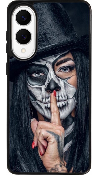 Coque Samsung Galaxy S25 Edge - Silicone rigide noir Halloween 18 19