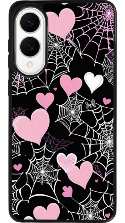 Coque Samsung Galaxy S25 Edge - Silicone rigide noir Halloween 2024 girly