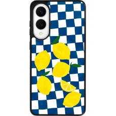 Coque Samsung Galaxy S25 Edge - Silicone rigide noir Illustration lemons 2026