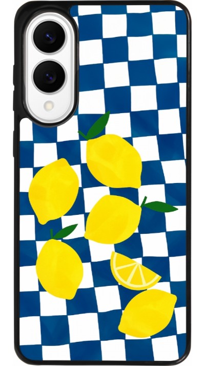 Coque Samsung Galaxy S25 Edge - Silicone rigide noir Illustration lemons 2026