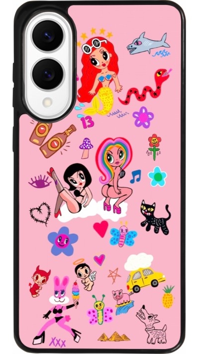 Samsung Galaxy S25 Edge Case Hülle - Silikon schwarz Karol G La Bichota Manana Sera Bonito