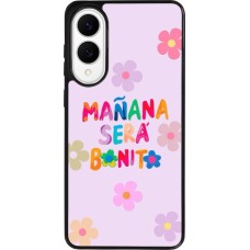 Samsung Galaxy S25 Edge Case Hülle - Silikon schwarz Karol G Manana sera bonito