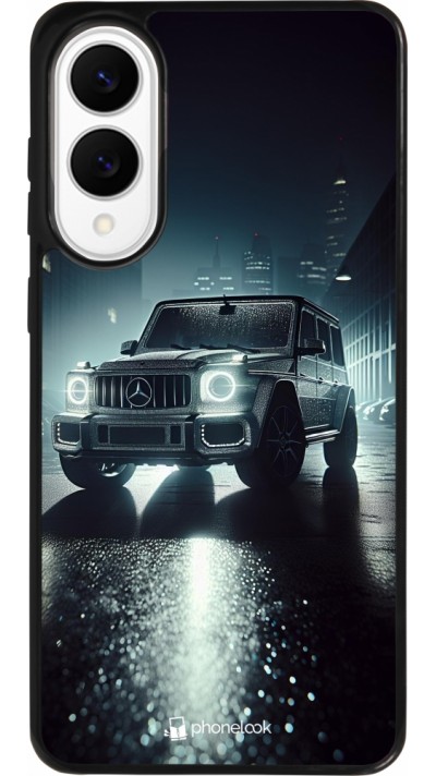 Coque Samsung Galaxy S25 Edge - Silicone rigide noir Mercedes G AMG Night