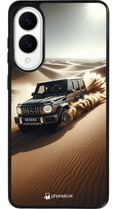 Coque Samsung Galaxy S25 Edge - Silicone rigide noir Mercedes G Drift Desert