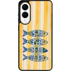 Coque Samsung Galaxy S25 Edge - Silicone rigide noir Portuguese fish 2026