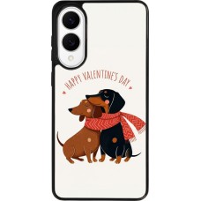 Samsung Galaxy S25 Edge Case Hülle - Silikon schwarz Saint Valentines Day 26 Happy Valentine