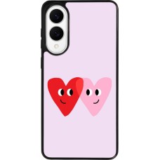 Samsung Galaxy S25 Edge Case Hülle - Silikon schwarz Saint Valentines Day 26 Heart