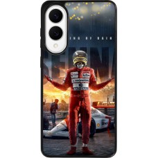 Coque Samsung Galaxy S25 Edge - Silicone rigide noir Senna The King of Rain