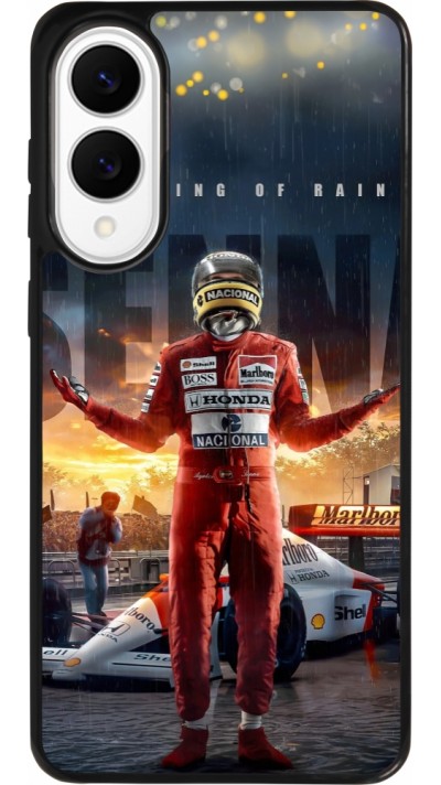 Coque Samsung Galaxy S25 Edge - Silicone rigide noir Senna The King of Rain