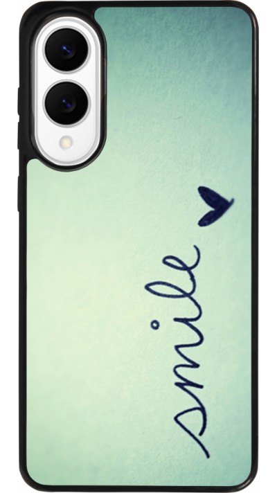 Coque Samsung Galaxy S25 Edge - Silicone rigide noir Smile