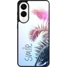 Samsung Galaxy S25 Edge Case Hülle - Silikon schwarz Smile 05