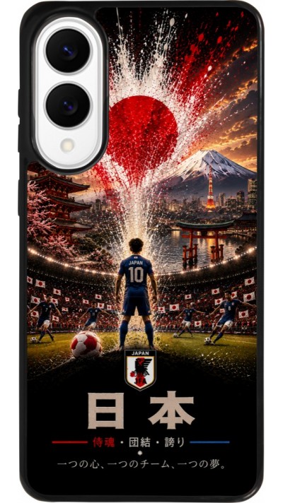 Samsung Galaxy S25 Edge Case Hülle - Silikon schwarz Fussball Japan splash 2026