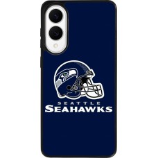 Samsung Galaxy S25 Edge Case Hülle - Silikon schwarz Super Bowl 26 Seattle 3