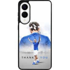 Samsung Galaxy S25 Edge Case Hülle - Silikon schwarz Thank you Roger