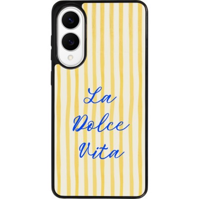 Samsung Galaxy S25 Edge Case Hülle - Silikon schwarz The good life 2026