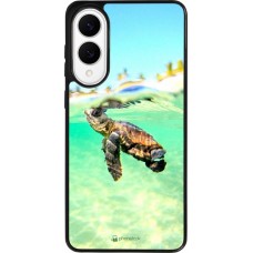 Samsung Galaxy S25 Edge Case Hülle - Silikon schwarz Turtle Underwater