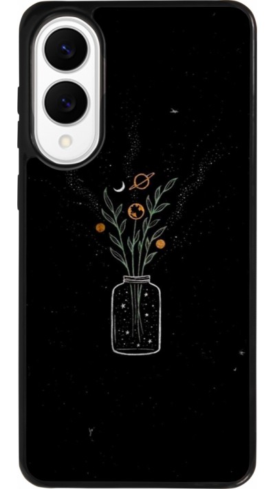 Coque Samsung Galaxy S25 Edge - Silicone rigide noir Vase black