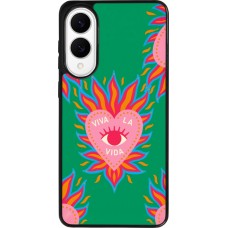 Samsung Galaxy S25 Edge Case Hülle - Silikon schwarz Viva la vida 2026