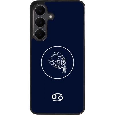 Samsung Galaxy S25 FE Case Hülle - Silikon schwarz Astrologie Krebs