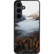 Coque Samsung Galaxy S25 FE - Silicone rigide noir Autumn 22 forest lanscape