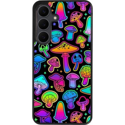 Coque Samsung Galaxy S25 FE - Silicone rigide noir Autumn 2024 magic mushrooms