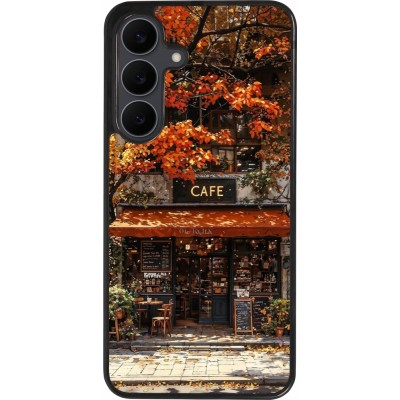Samsung Galaxy S25 FE Case Hülle - Silikon schwarz Autumn 25 Coffee shop