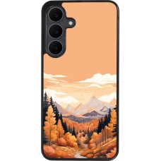 Coque Samsung Galaxy S25 FE - Silicone rigide noir Autumn 25 Mountains