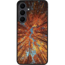 Samsung Galaxy S25 FE Case Hülle - Silikon schwarz Autumn 25 Trees
