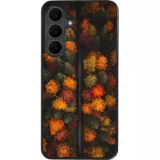 Coque Samsung Galaxy S25 FE - Silicone rigide noir Autumn 26 Road in autumn