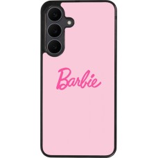 Coque Samsung Galaxy S25 FE - Silicone rigide noir Barbie Text