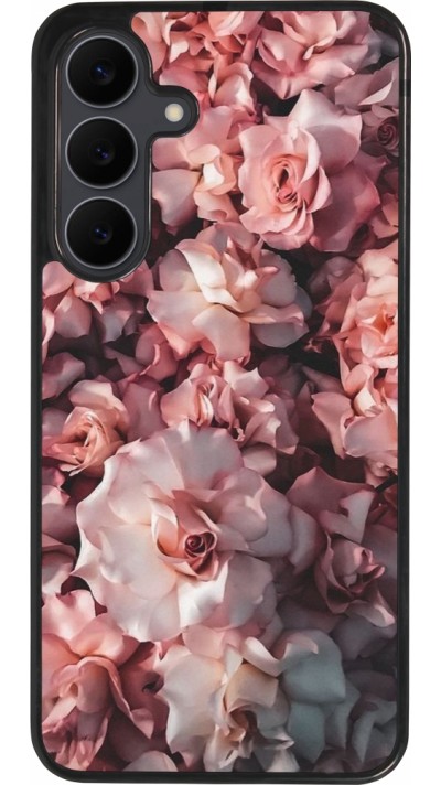 Coque Samsung Galaxy S25 FE - Silicone rigide noir Beautiful Roses