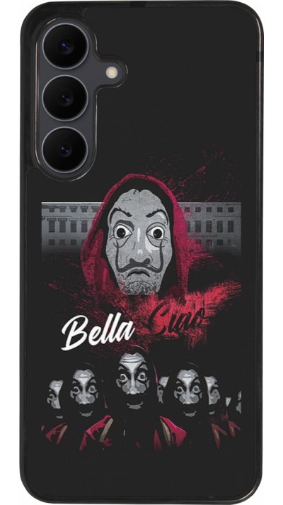 Coque Samsung Galaxy S25 FE - Silicone rigide noir Bella Ciao
