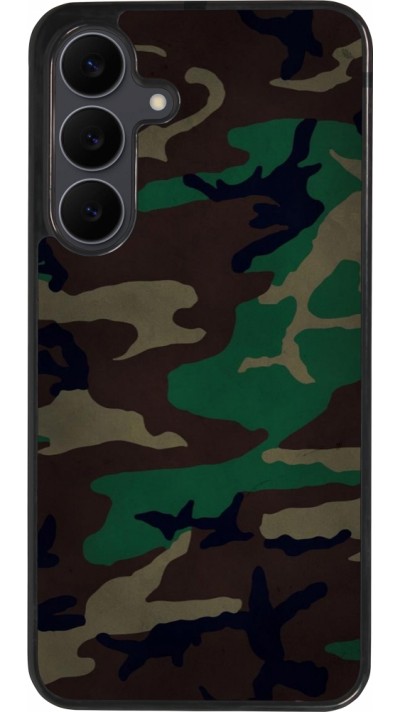 Coque Samsung Galaxy S25 FE - Silicone rigide noir Camouflage 3