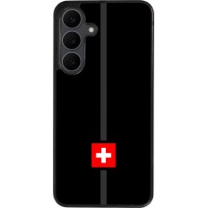 Coque Samsung Galaxy S25 FE - Silicone rigide noir Canton CH noir