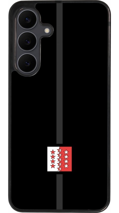 Samsung Galaxy S25 FE Case Hülle - Silikon schwarz Kanton VS schwarz