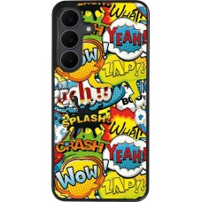 Samsung Galaxy S25 FE Case Hülle - Silikon schwarz Cartoons slogans