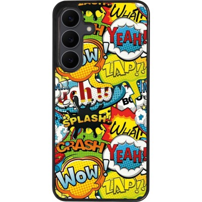 Coque Samsung Galaxy S25 FE - Silicone rigide noir Cartoons slogans
