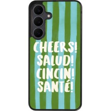 Samsung Galaxy S25 FE Case Hülle - Silikon schwarz Cheers 2026