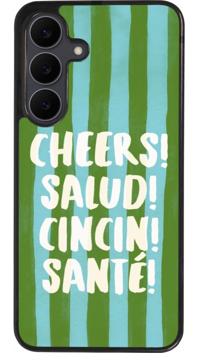 Samsung Galaxy S25 FE Case Hülle - Silikon schwarz Cheers 2026