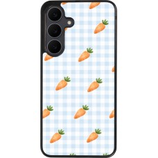 Samsung Galaxy S25 FE Case Hülle - Silikon schwarz Easter 2026 Pattern carrots