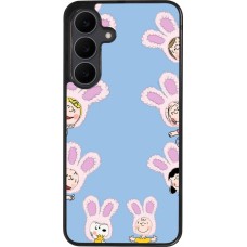 Samsung Galaxy S25 FE Case Hülle - Silikon schwarz Easter 2026 Snoopy