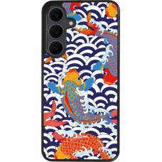Coque Samsung Galaxy S25 FE - Silicone rigide noir Easter 2023 japanese fish