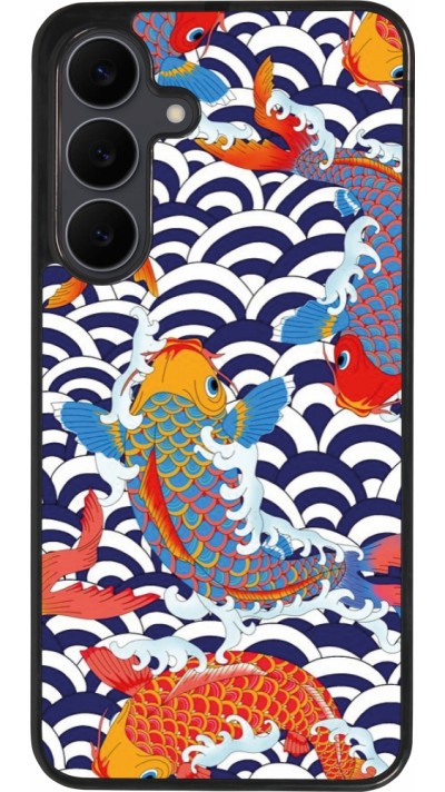 Coque Samsung Galaxy S25 FE - Silicone rigide noir Easter 2023 japanese fish