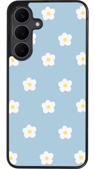 Coque Samsung Galaxy S25 FE - Silicone rigide noir Easter 2024 daisy flower