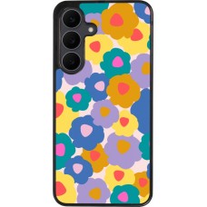 Coque Samsung Galaxy S25 FE - Silicone rigide noir Easter 2024 flower power