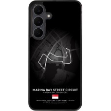 Coque Samsung Galaxy S25 FE - Silicone rigide noir F1 Track 2025 Singapore