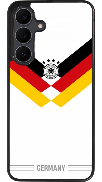 Samsung Galaxy S25 FE Case Hülle - Silikon schwarz Deutschland 2026 personalisierbares Fussballtrikot