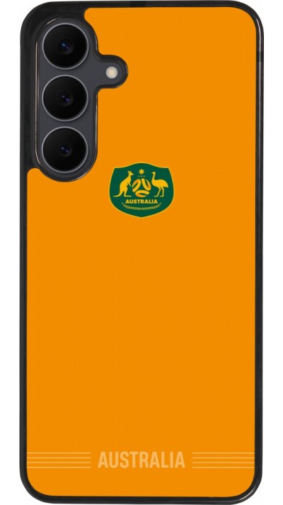 Samsung Galaxy S25 FE Case Hülle - Silikon schwarz Australien 2026 personalisierbares Fussballtrikot