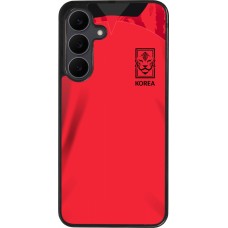 Samsung Galaxy S25 FE Case Hülle - Silikon schwarz Südkorea 2022 personalisierbares Fussballtrikot