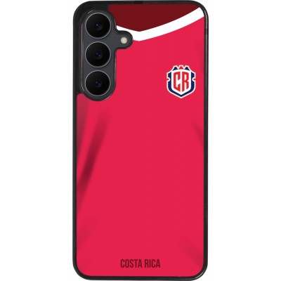 Samsung Galaxy S25 FE Case Hülle - Silikon schwarz Costa Rica 2022 personalisierbares Fussballtrikot